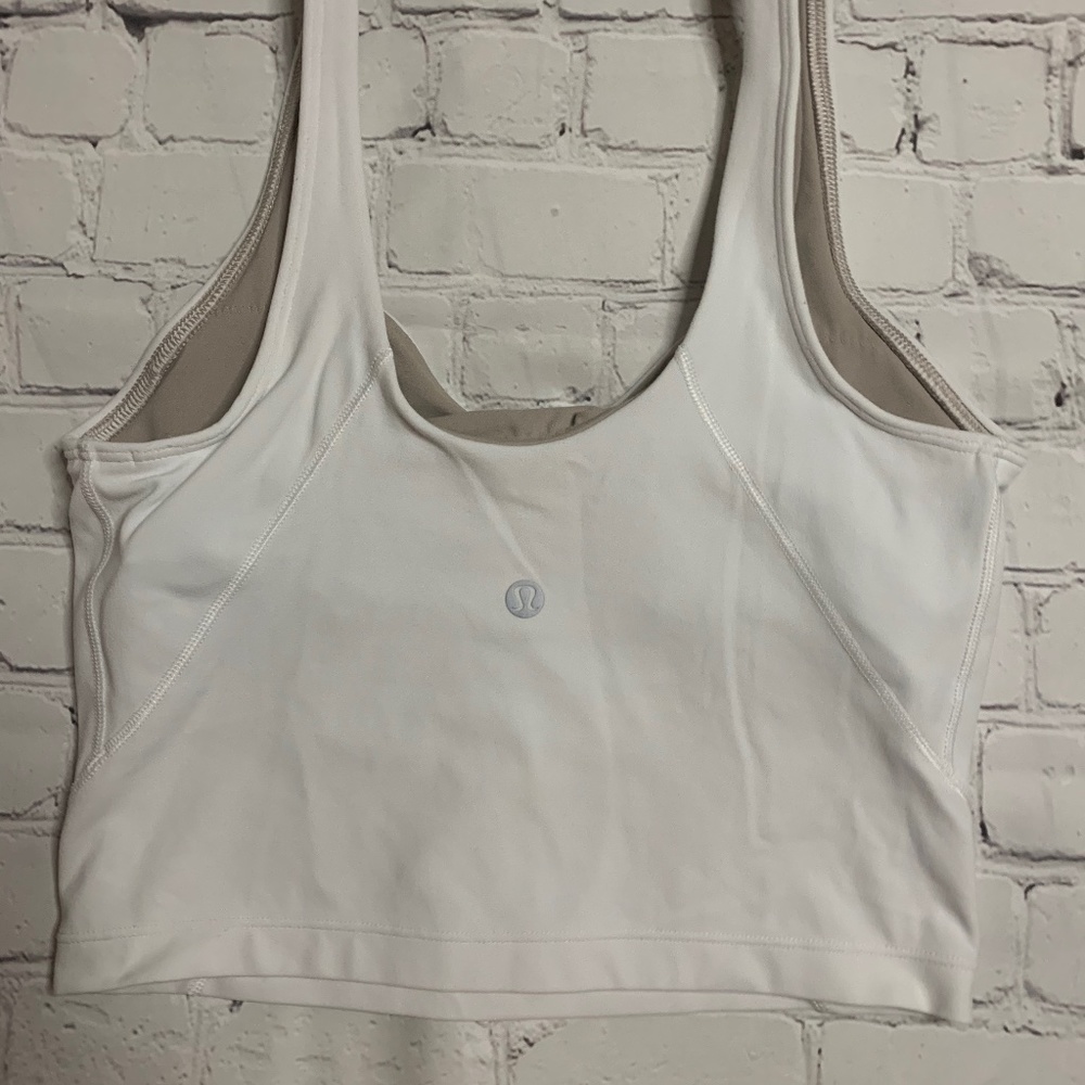 White Lululemon Align Tank Top